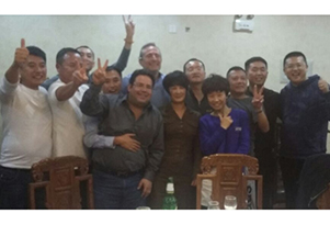 巴拉圭客商安东尼奥前来腾远 巴拉圭客商安东尼奥前来腾远