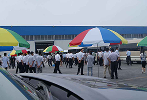 山东省临沂市市委常委、兰山区委书记耿学伟带队一行100余人来山东腾远建材科技股份有限公司视察工作 山东省临沂市市委常委、兰山区委书记耿学伟带队一行100余人来山东腾远建材科技股份有限公司视察工作